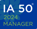 ImpactAssets 50 2024 Manager Badge